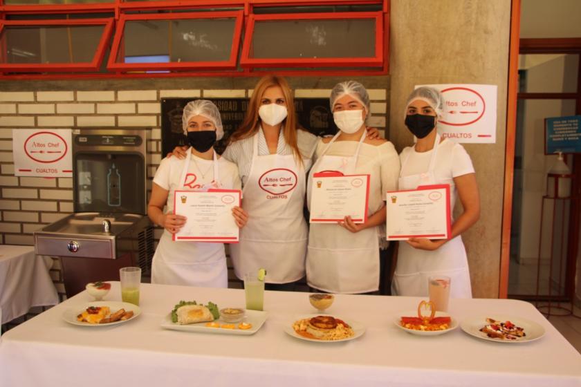 Equipo ganador del concurso Altos Chef.
