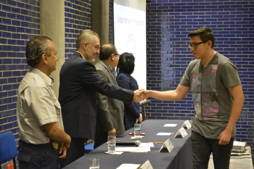 Integrantes de la Ceremonia de reconocimiento.