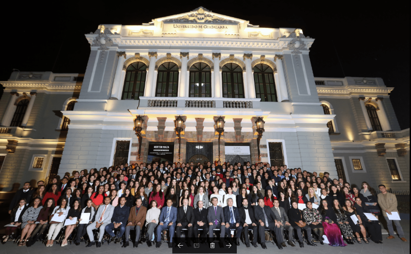 Alumnado fuera de la Universidad de Guadalajara