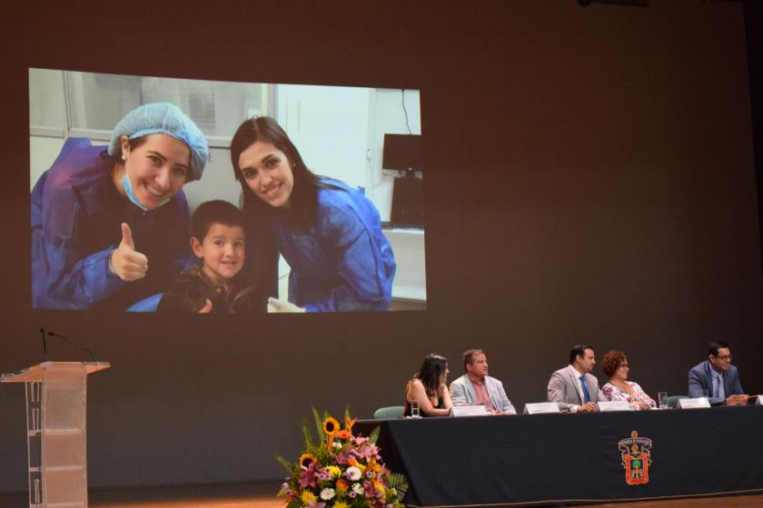 Autoridades de CUAltos en su Acto académico.