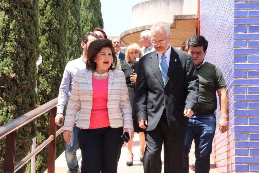 Integrantes de la Ceramonia de toma de protesta.