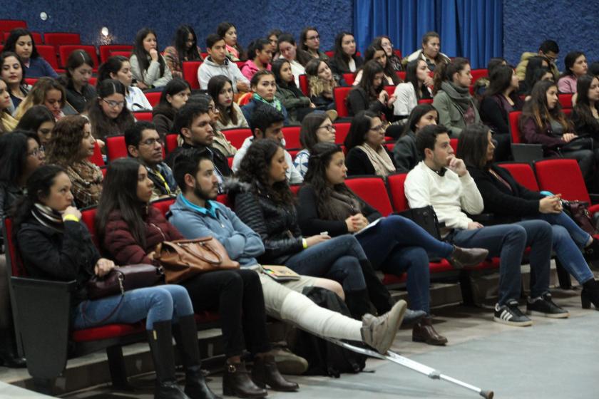 Público del Simposio de Nutrición.