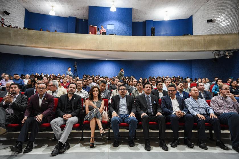 Público de la Ceramonia de toma de protesta.