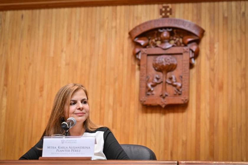 Por una Rectoría General comprometida y cercana a la comunidad universitaria: Karla Planter