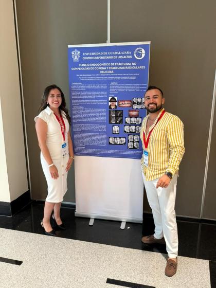Alumnos de la Especialidad en Endodoncia de CuAltos obtienen segundo lugar nacional en el 30° Seminario Internacional de Endodoncia