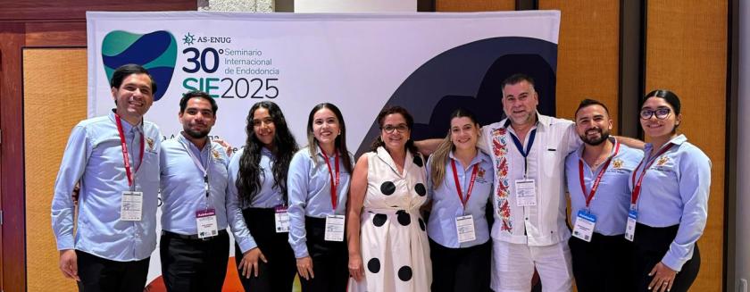 Alumnos de la Especialidad en Endodoncia de CuAltos obtienen segundo lugar nacional en el 30° Seminario Internacional de Endodoncia