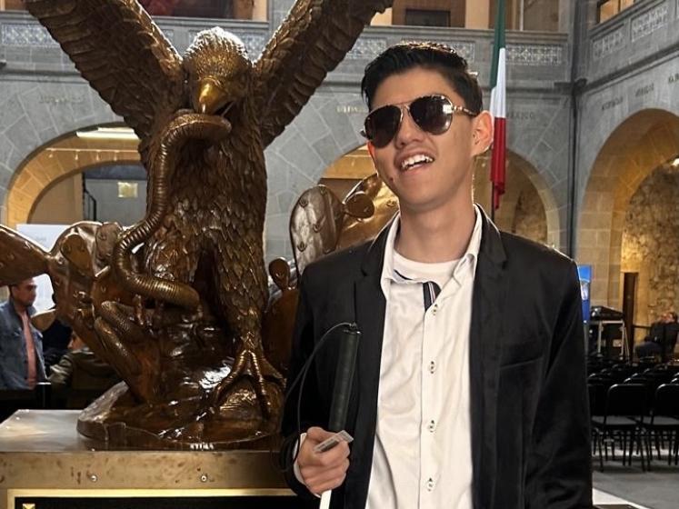 Jorge Moreno, estudiante  de Derecho en el Centro Universitario de los Altos 