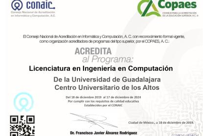 Certificado conaic