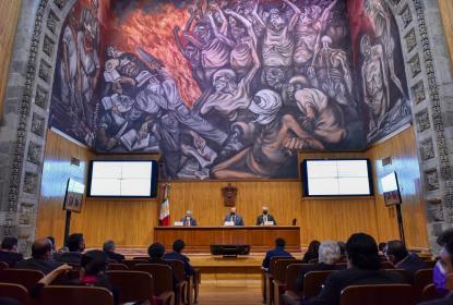 Sesión del Consejo General Universitario (CGU).