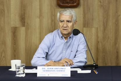 Investigador Juan Antorio Serratos Vidrio.