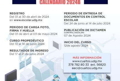 Cartel de  "ESP. EN ENFERMERÍA EN CUIDADOS INTENSIVOS".