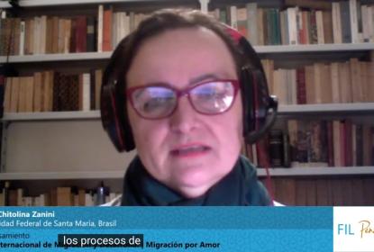 María Chitolina Zanini, profesora titular del Departamento de Ciencias Sociales de la universidad de Santa María Brasil.