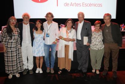 Integrantes de la Inauguración de la V Bienal Mario Vargas Llosa.