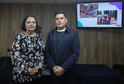 Edgar Rivera y Dra Isabel 